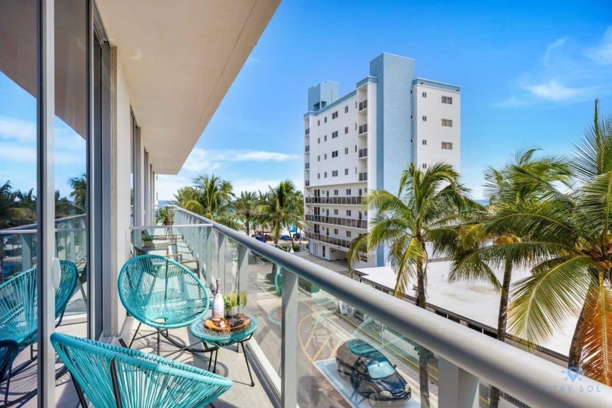 Amazing Pool - Balcony - Up To 6 - Near Beach Hollywood Exterior foto